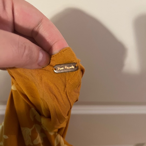 Free People Silk Floral Dress - Picture 9 of 10